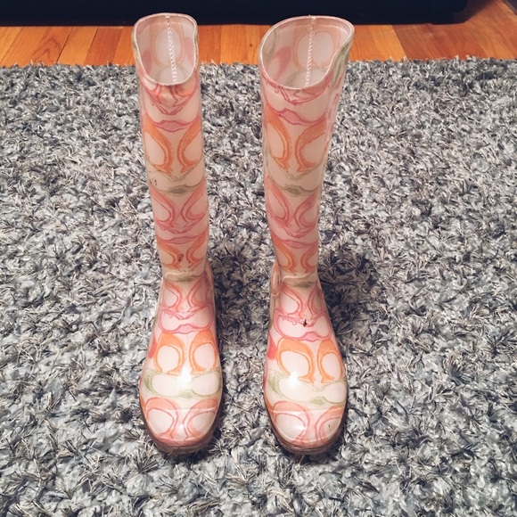 Coach Rainboots