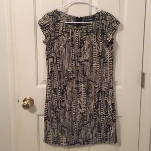 Sam Edelman: Contrast Black Detail Dress