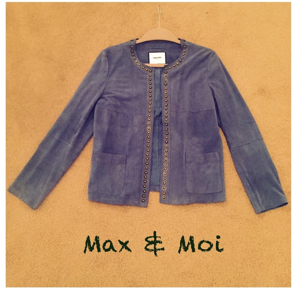 Max & Moi Paris Suede Jacket - Picture 1 of 3