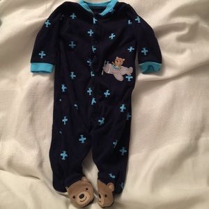 Carters newborn footie pajamas