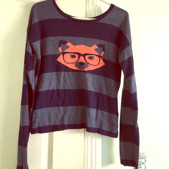 Red fox striped shirt - Picture 1 of 2