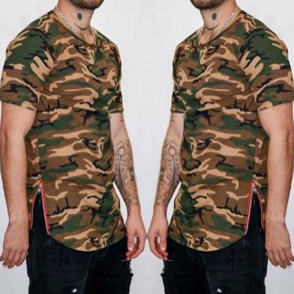 Zipper Army Top - Picture 1 of 2