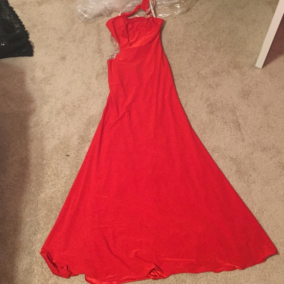 Red Prom Dress - Picture 2 of 4