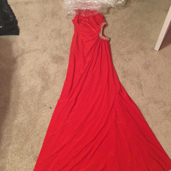 Red Prom Dress - Picture 3 of 4