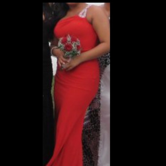 Red Prom Dress - Picture 4 of 4