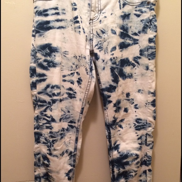Acid Wash Jeggings