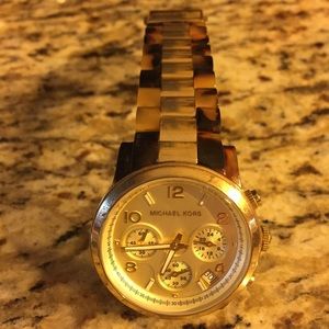 Michael Kors Tortoise Watch