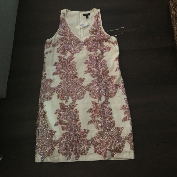 Crew sequin shift dress