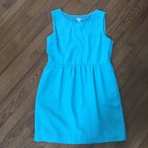J. Crew bright blue dress