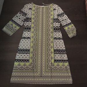 Printed mini dress