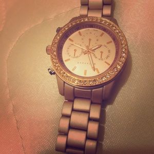 Rose gold Metaphor brand women's watch