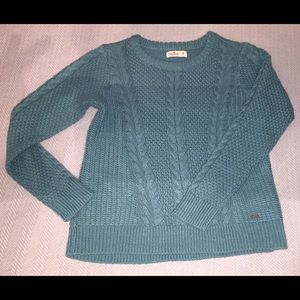 Fuzzy sweater from hollister! **SMOKE FREE**