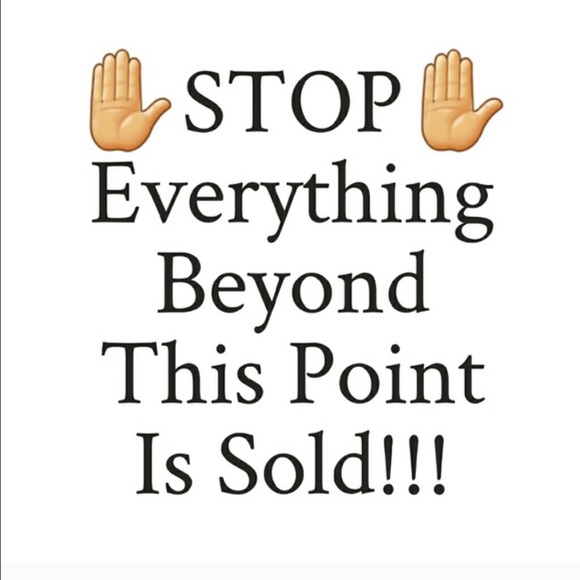 🚫 EVERYTHING BEYOND THIS POINT IS SOLD🚫 - Picture 1 of 1