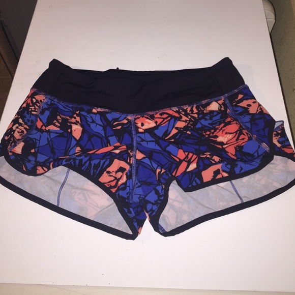 Lululemon speed shorts