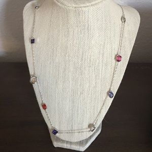 Swarovski multi gem necklace