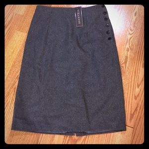 Mikarose wool a line skirt