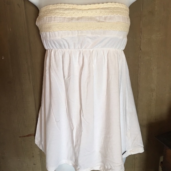 Element strapless baby doll style shirt. Size M - Picture 1 of 3