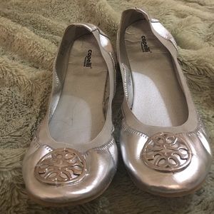 Sliver Ballet Flats