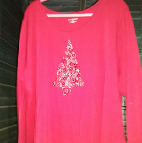 Beaded Christmas tree t-shirt