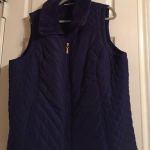 NWOT Navy vest