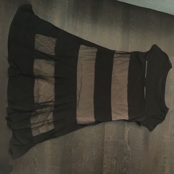 Bali dress nude and mesh dress