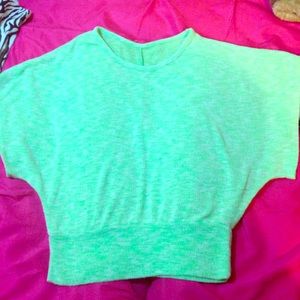 LAST CHANCE Lime Green Knit Top
