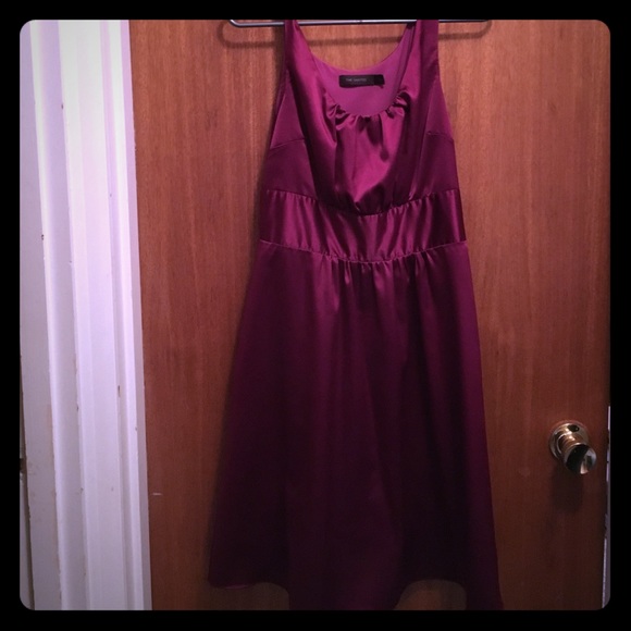 Pink a-line dress