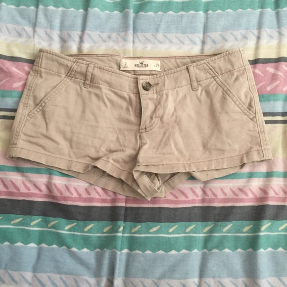 Hollister Khaki Shorts - Size 5