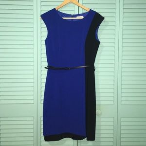 Calvin Klein Sapphire and Black dress