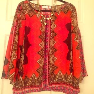 Cold shoulder blouse from NY&C!