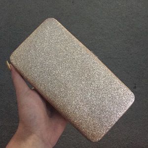 COTTON ON Gold Glitter Wallet