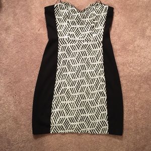 Eight sixty black sequin dress - Size M
