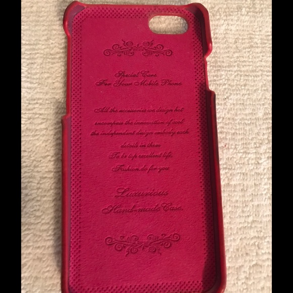 Red Apple IPhone 6 case