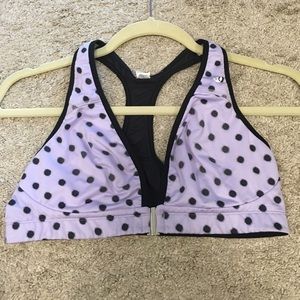 Polkadot lululemon sports bra