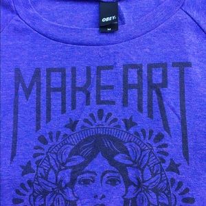 Obey "Make art not war" t-shirt