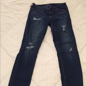 American Eagle Distressed Jeggings
