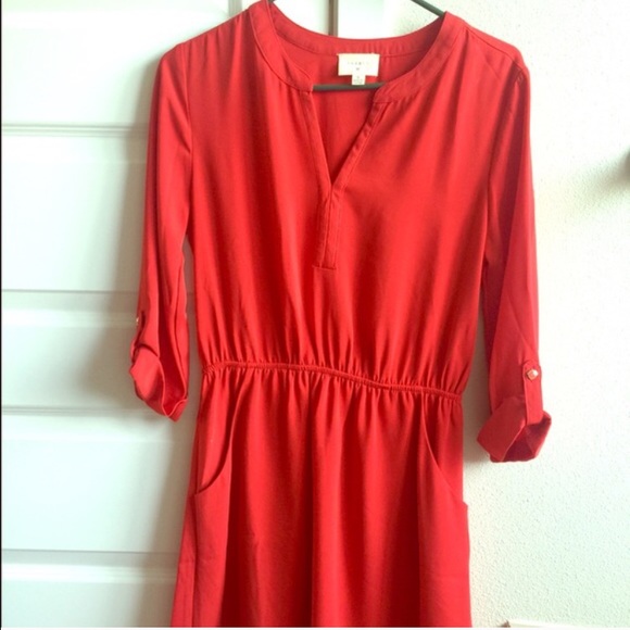 NWOT red everly dress!