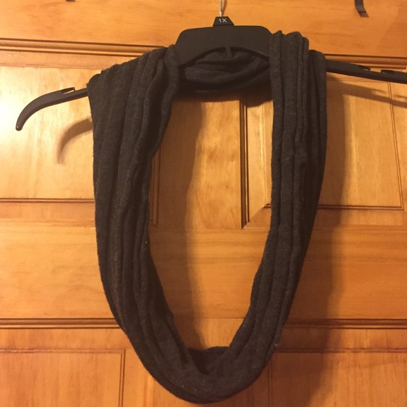 Charcoal Gray Infinity Scarf - Picture 1 of 1