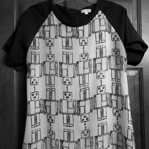 ModCloth's Kling brand A Bot to Love Top