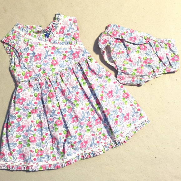 Genuine Kids Floral Dress - 2 Piece