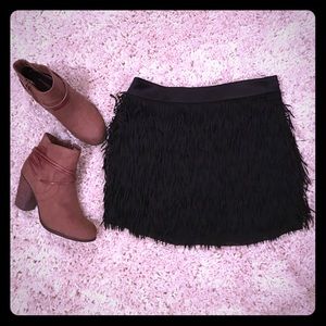 Black skirt from express size 00 new without tag