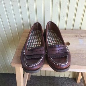 Sperry leather loafers