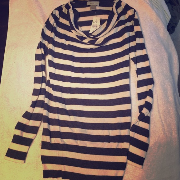 Loft cowl neck sweater