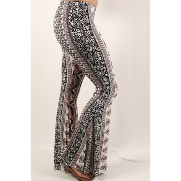SOLE MIO TRIBAL BELL BOTTOMS - Picture 2 of 4