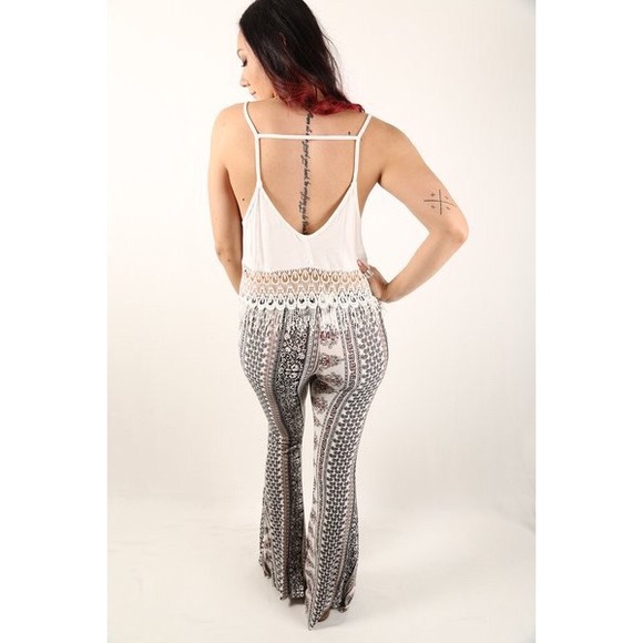 SOLE MIO TRIBAL BELL BOTTOMS - Picture 3 of 4