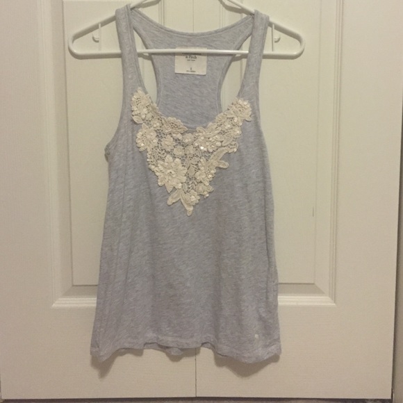 Abercrombie & Fitch Grey Tank Top