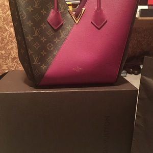 Magenta Louis Vuitton Tote