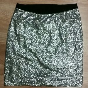 Sequin Skirt
