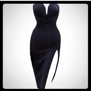 Faux snake 🐍 skin dress