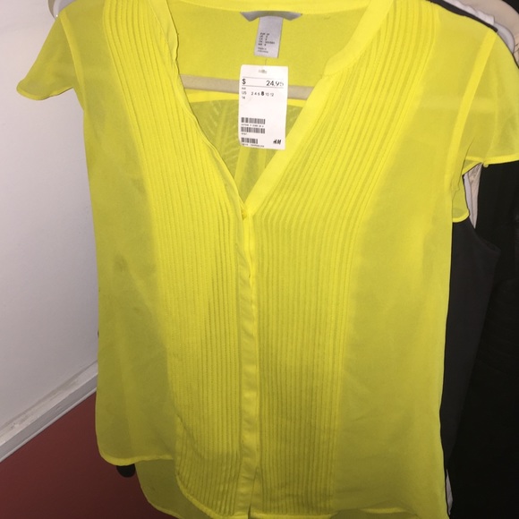 Yellow blouse